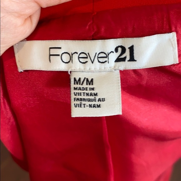 Lovely Bright Red Jacket - Picture 3 of 3